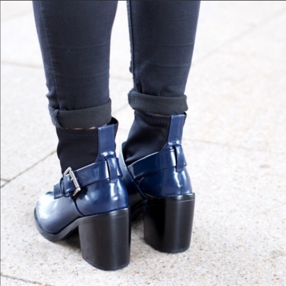 Shellys London aopen Toe Boot 9 - Picture 3 of 8